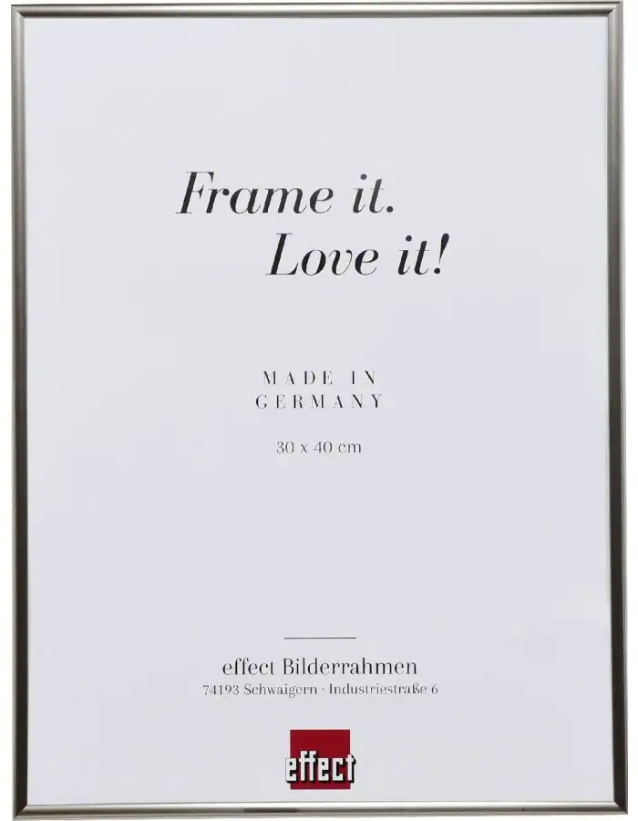 Puzzlerahmen Art effect Acrylglas platin 50 x 50 cm Wandaufhängung