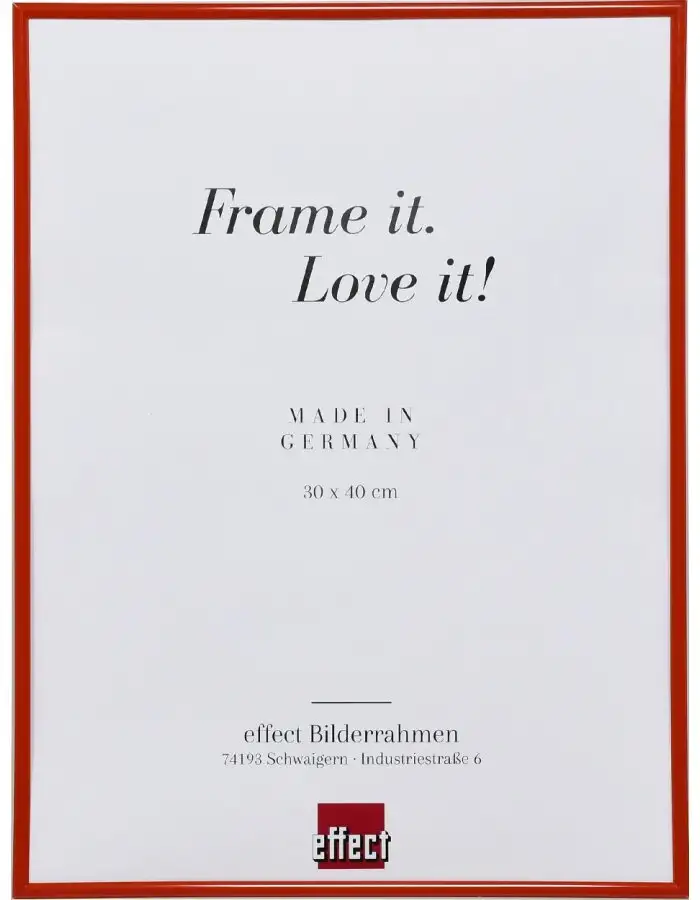 Puzzlerahmen Art effect Acrylglas rot 50 x 67 cm