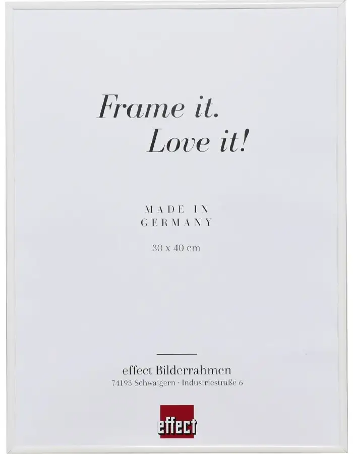 Puzzlerahmen Art effect Acrylglas weiss 48 x 65 cm für Puzzlemontage