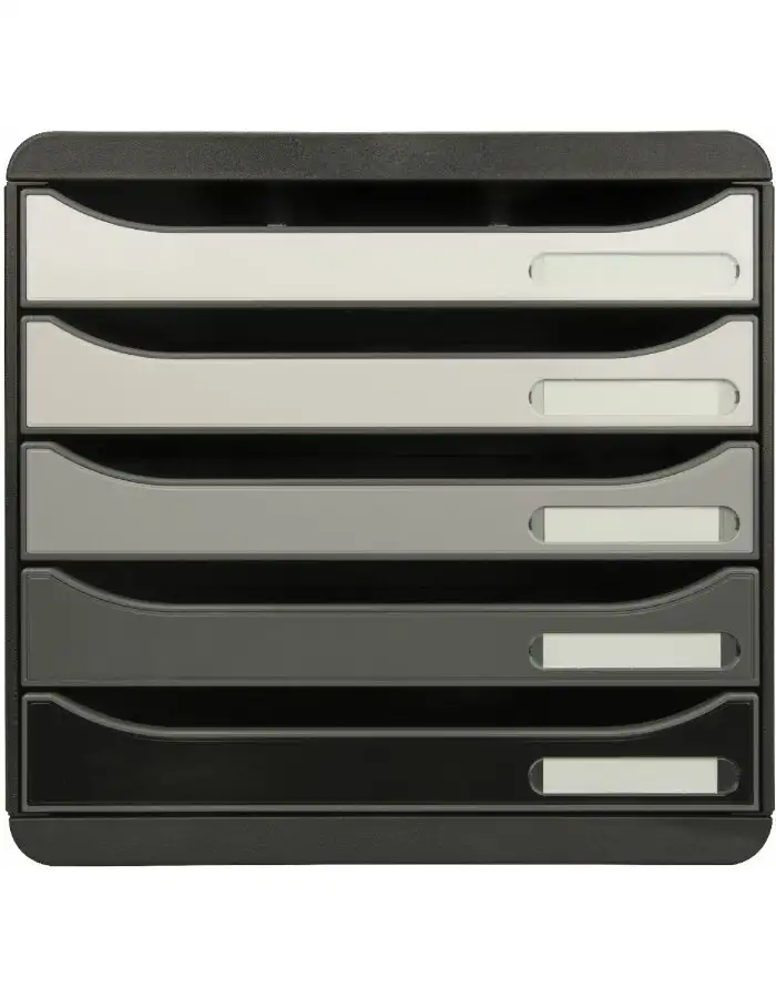 Shades of Grey 3097294D Schubladenbox Big Box Plus 5 offene Schubladen