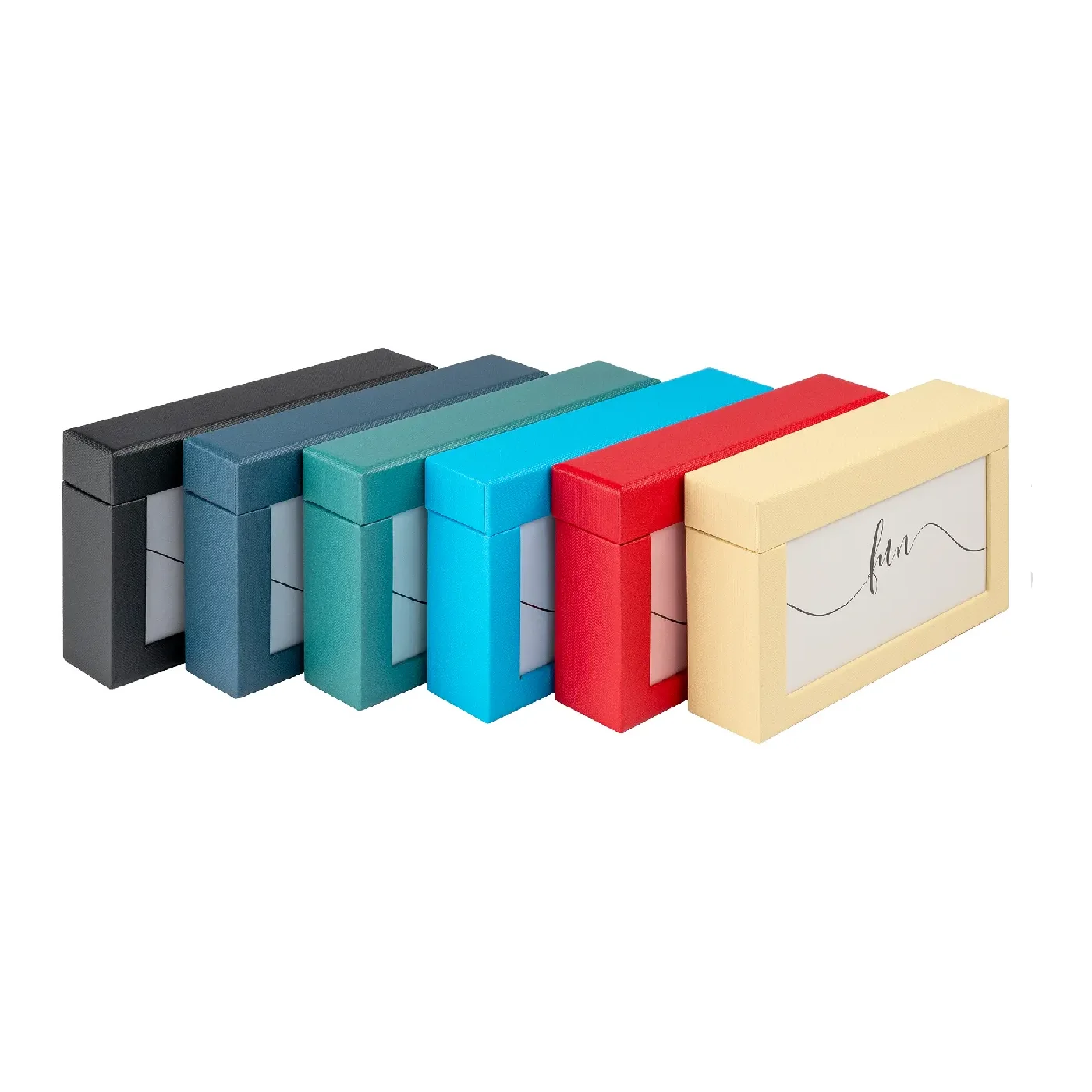 Walther Fotobox Fun mit Deckel 100 Fotos 10x15 cm verschiedene Farben