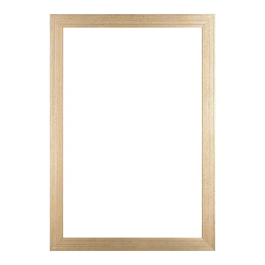 Walther Oviedo Holzrahmen 35x50 cm champagner mit Antireflexglas