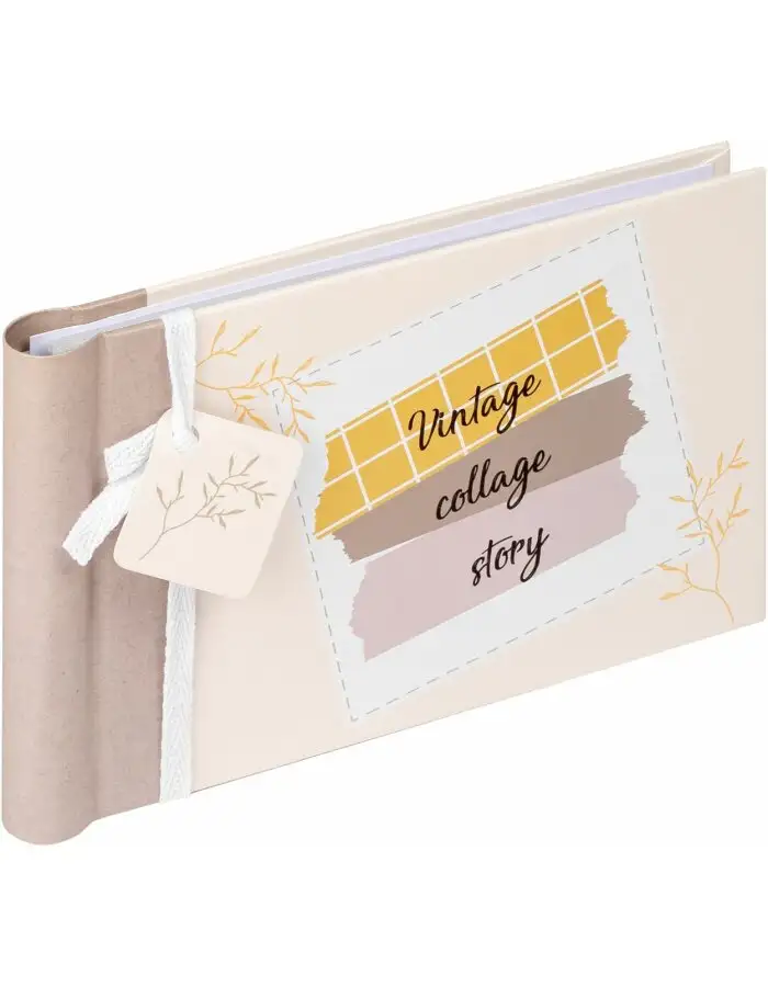 Walther Spiral-Minialbum Vintage 36 Fotos 10x15 cm Hardcover Einsteckalbum