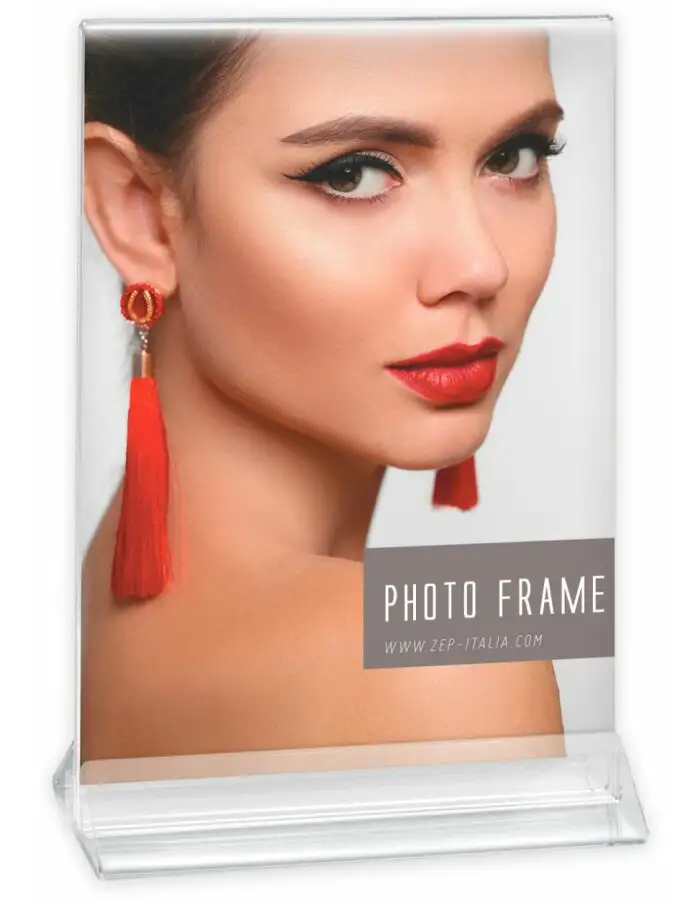 ZEP Acryl Fotorahmen Idaho 15x20 cm Hochformat