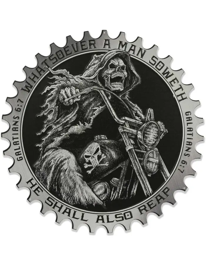 ZEP Blechschild GALATIANS 45x45 Zentimeter