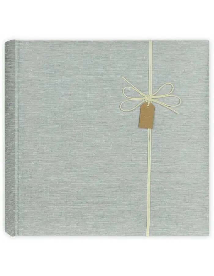 ZEP Fotoalbum Lipsia C 24x24 cm 40 weiße Seiten mit Zierschleife