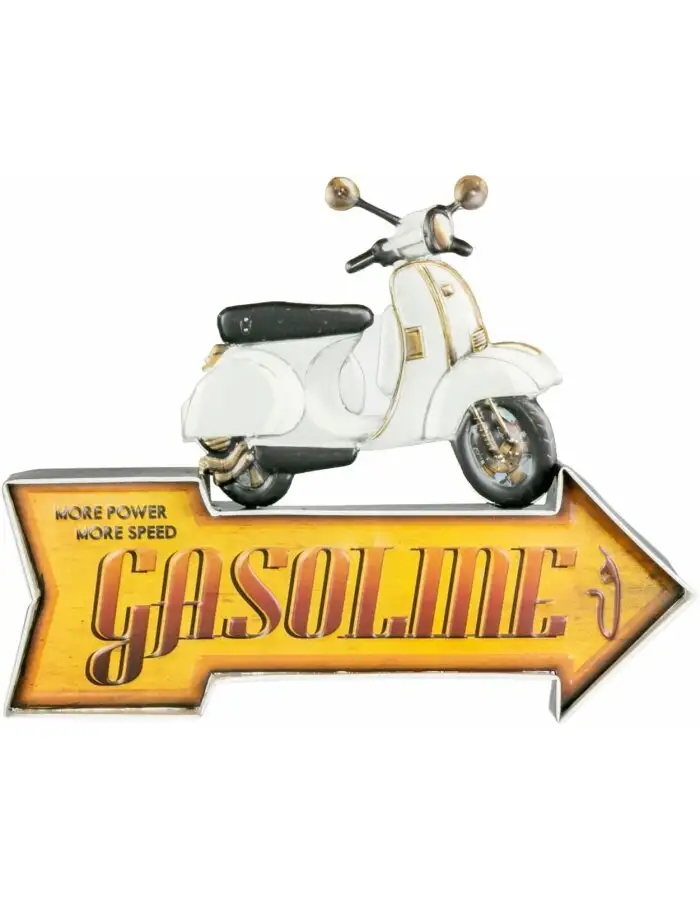 ZEP Metall Wand-Dekoration Winfield 48x38x5 cm