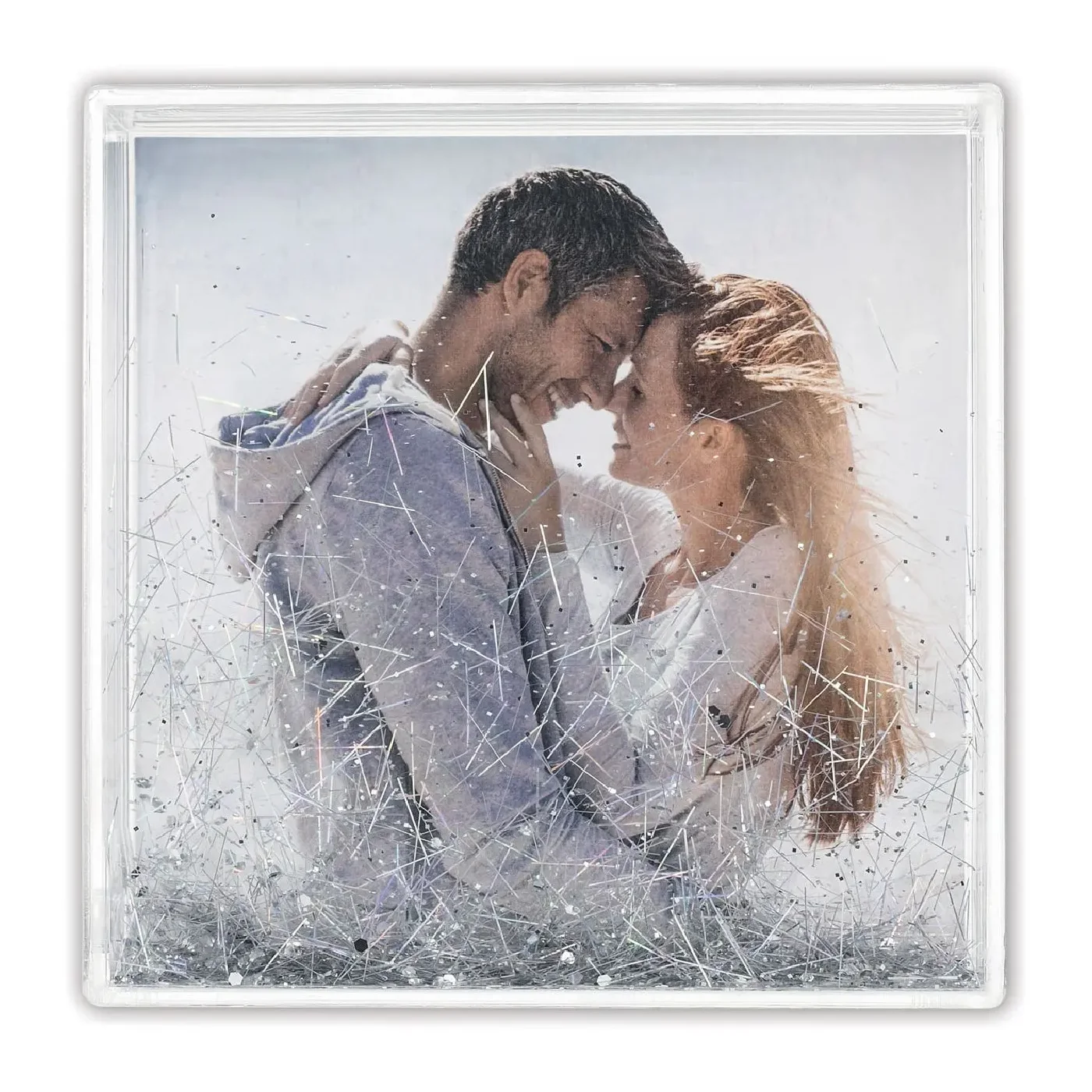 ZEP Schüttelrahmen Glitter 10x10 cm