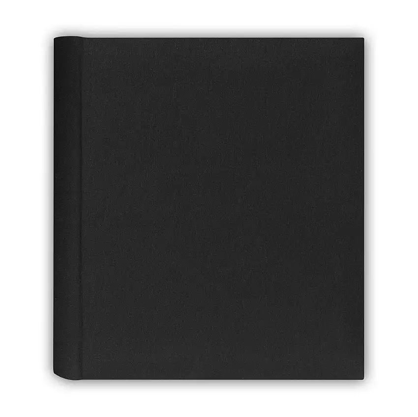 ZEP Selbstklebe-Fotoalbum Siviglia schwarz 27x32 cm Ringbuch 4-Ringmechanik