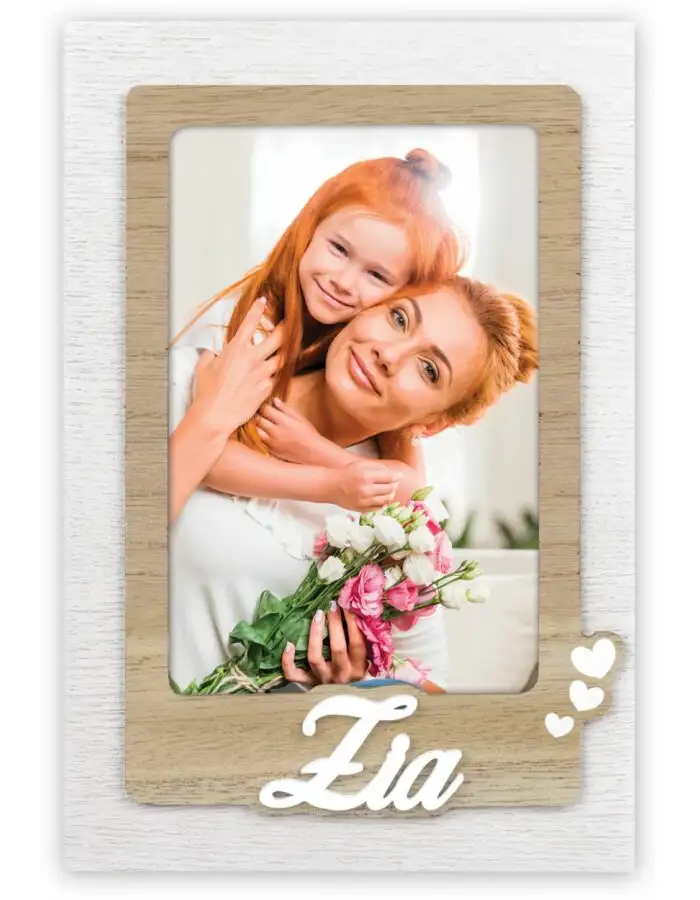 ZEP Tante Bilderrahmen Amanda 10x15 cm Italienisch Holzrahmen