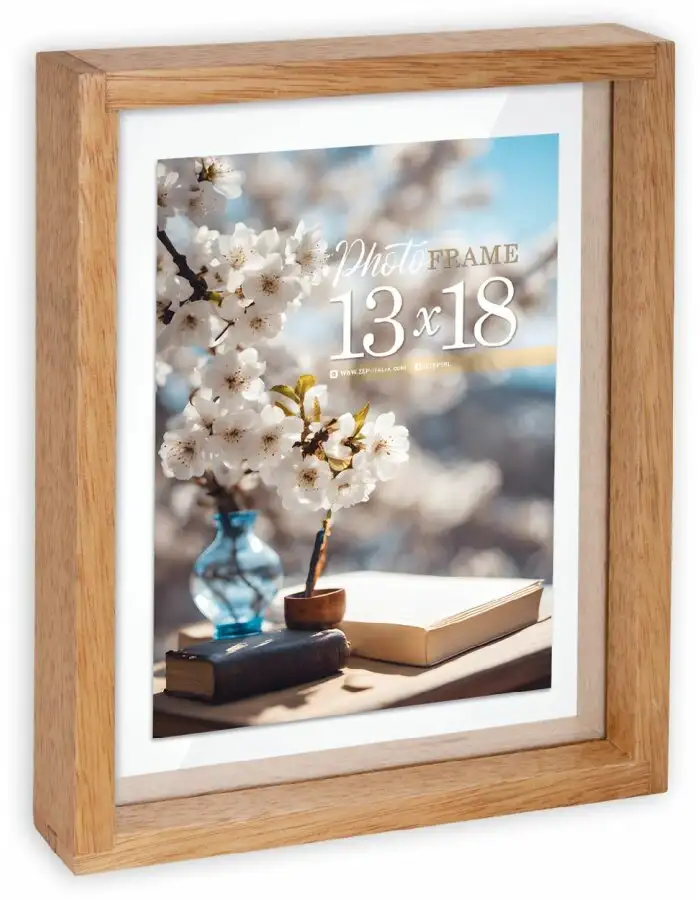 ZEP Vittel Natural Doppelrahmen Holz 13x18 cm beidseitig nutzbar