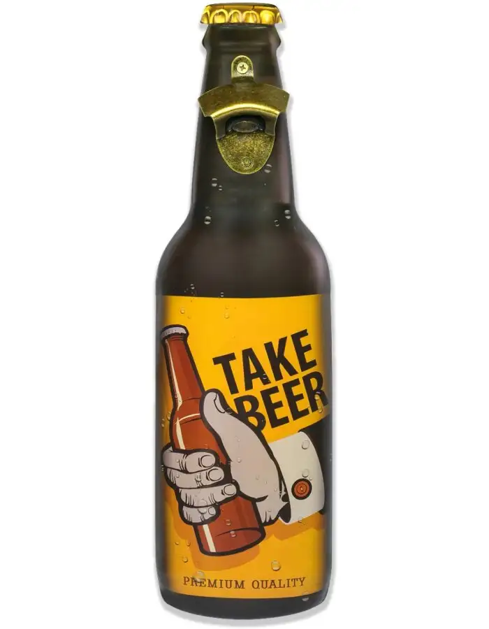 ZEP Wand-Dekoration BLANCHE 12x45x5 cm Flaschenöffner XL