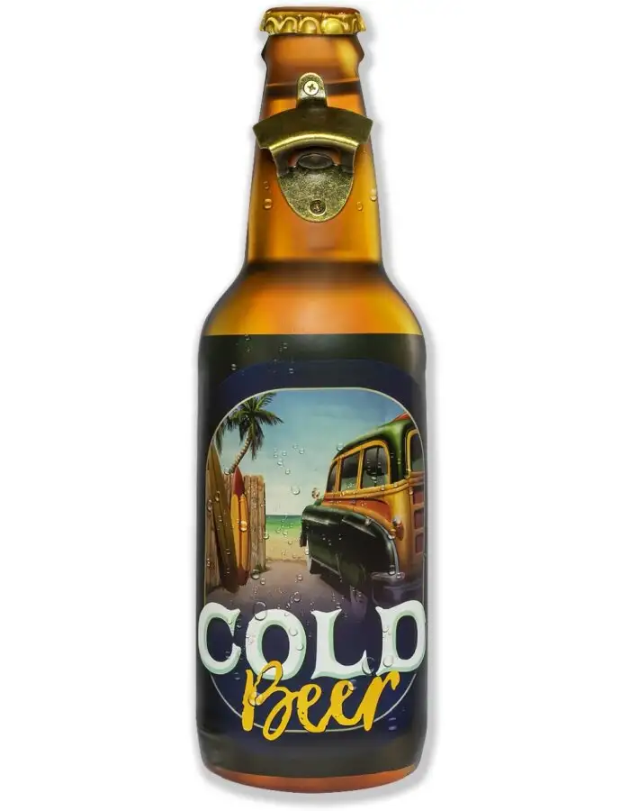 ZEP Wand-Dekoration WEIZEN 12x45x5 cm Flaschenöffner XL