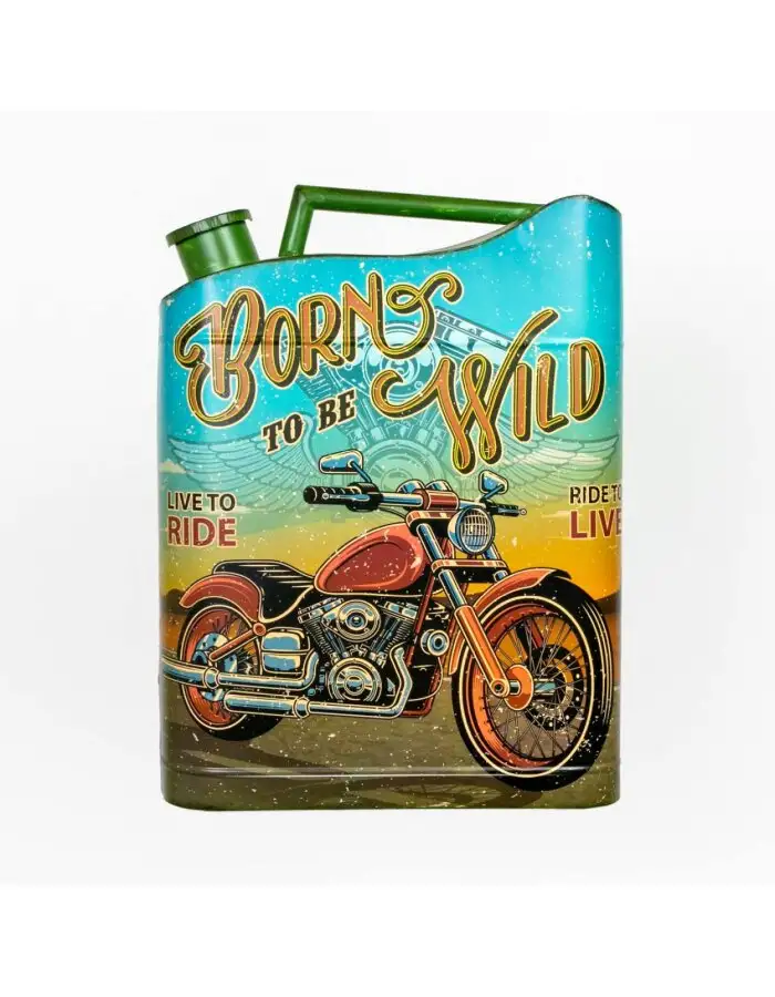 ZEP Wanddekoration GASOLINE 8 Metall-Kanister 45,5x34x5,5 cm