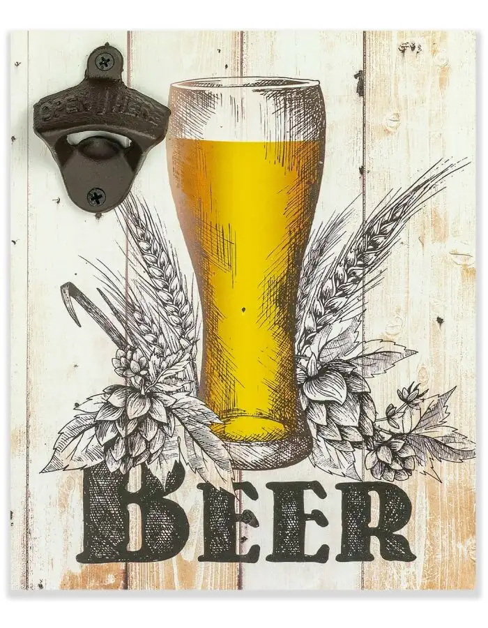 ZEP Wanddekoration PALE 20x25x4 cm Flaschenöffner