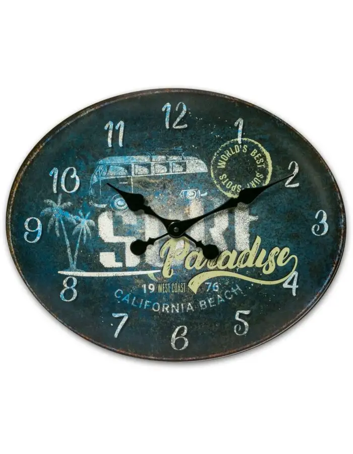 ZEP Wanduhr MOON BAY 49x3x39 Zentimeter