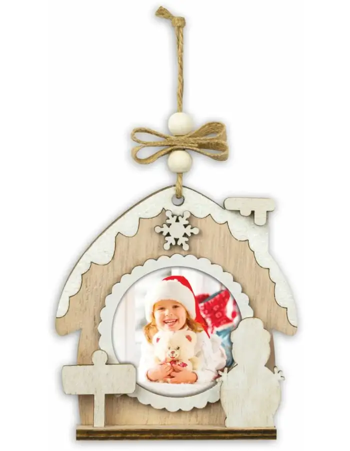ZEP Weihnachtsanhänger Hazel Motiv A Foto 6x6 cm