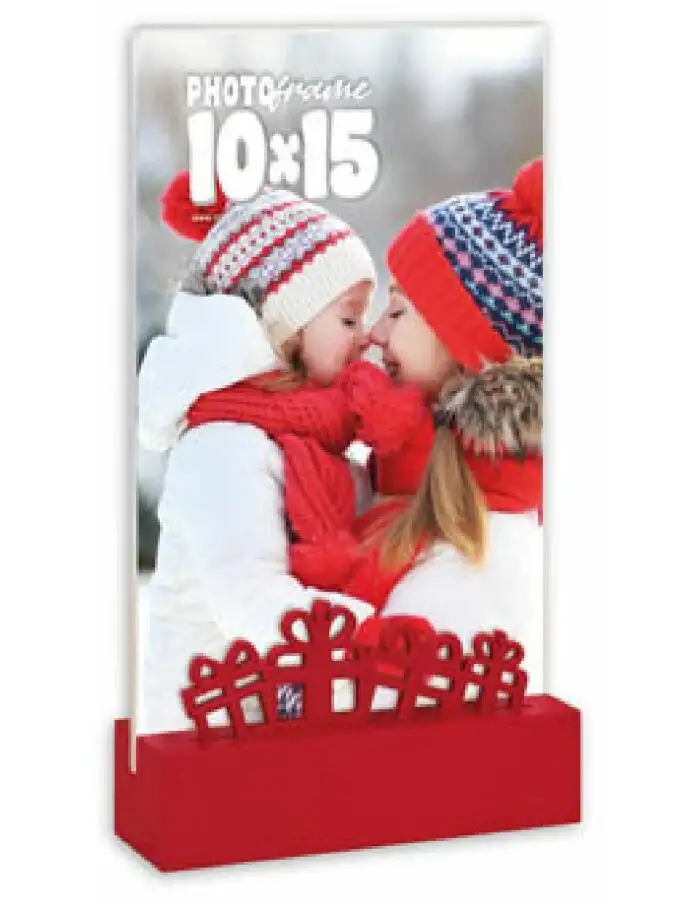 ZEP ZT465R Bilderrahmen Badia V Acryl Holz Rot 10x15 cm