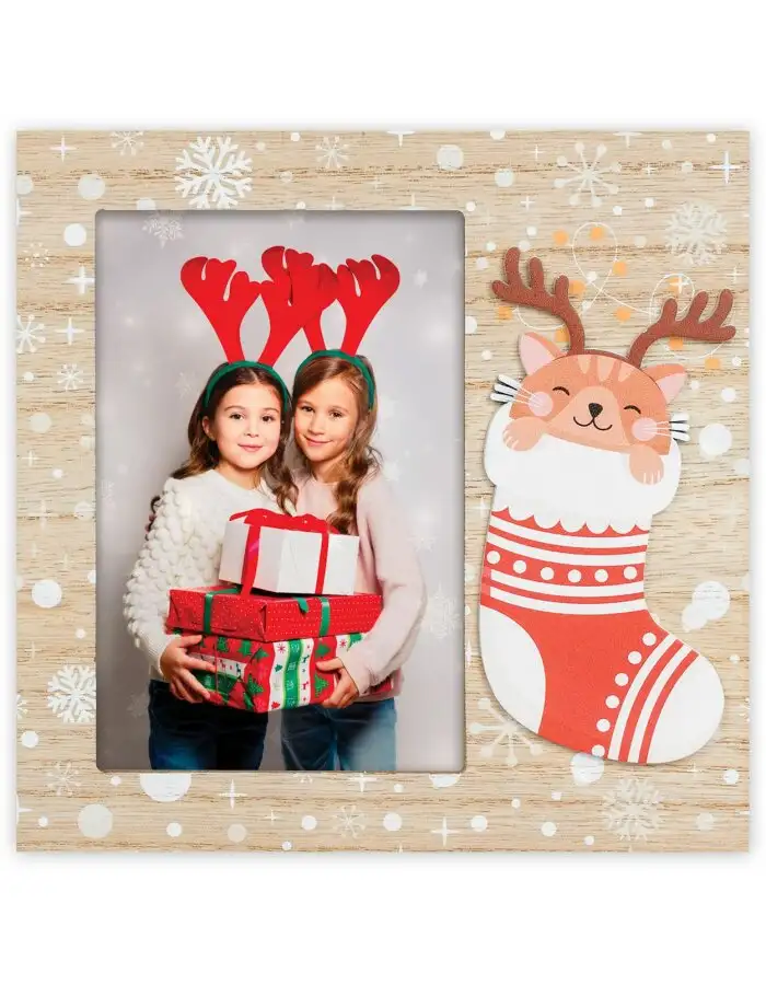 ZEP ZT6246 Siusi Holz Fotorahmen Weihnachtsdeko 10x15 cm