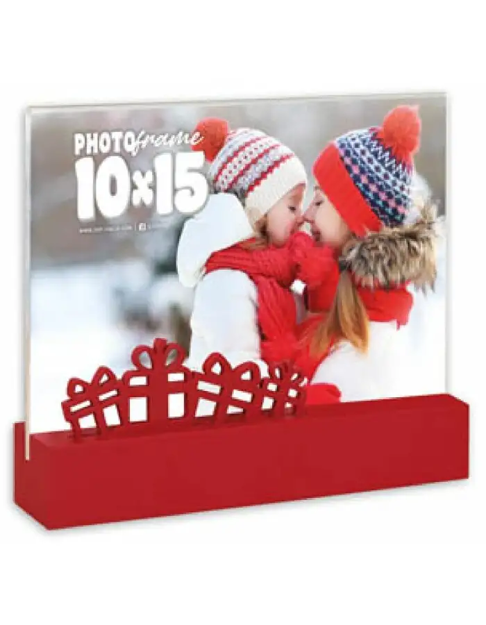 ZEP ZT646R Badia H Bilderrahmen 10x15 cm Acryl Holz Rot